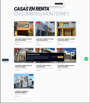 Sitio de HDBRD para captación de leads y campañas